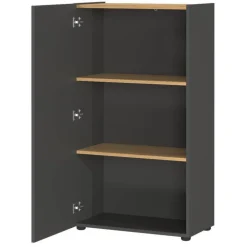 Wohnen Bürotisch und Schränke Set - Casai (dreiteilig)