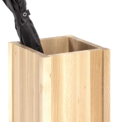 Wohnen Buche Massivholz Schirmständer in Natur - Piassona