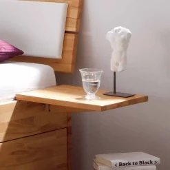 Wohnen Jugendbetten*Buche Massivholzbett Gulmez inklusive Bettkästen mit gedämpftem Selbsteinzug