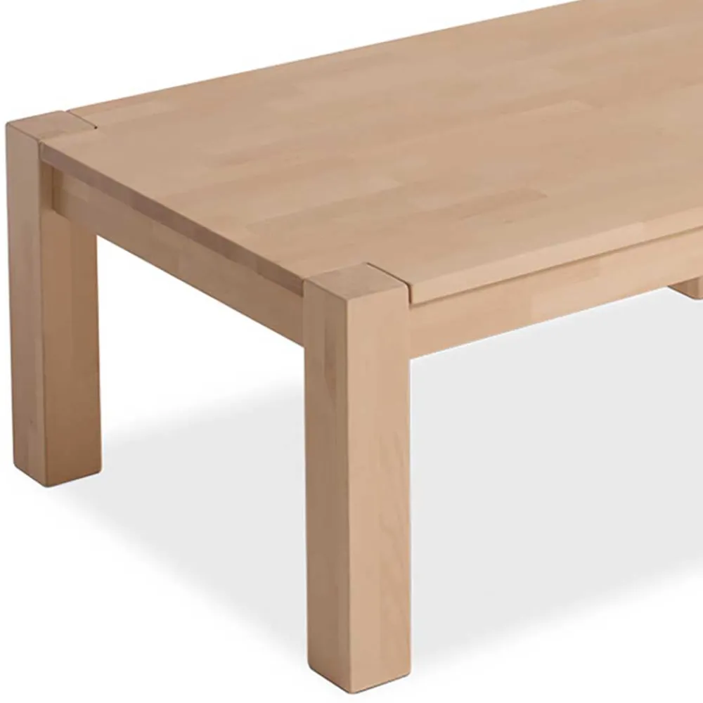 Wohnen Buchenholz Massivholztisch fürs Wohnzimmer - Annot