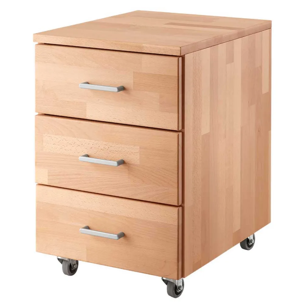 Wohnen Massivholzmöbel|Tische*Buchenholz Schreibtisch höhenverstellbar per Raster - Bash