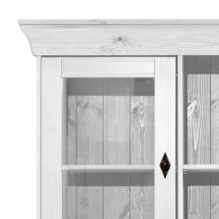 Wohnen Buffetschrank Satumare in Weiß Kiefer teilmassiv