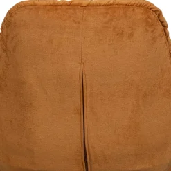 Wohnen Chenille Relaxsessel in Ocker - Zinatella (zweiteilig)