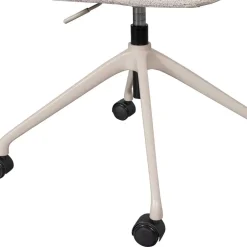 Wohnen Chenille Schreibtischstuhl in Taupe - Vorius