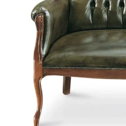 Wohnen Küchenbänke|Esszimmerbänke*Chesterfield Polsterbank in Dunkelgrün Magari & Nussbaum