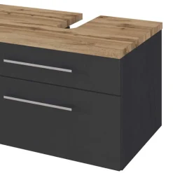 Wohnen 120cm Beckenschrank für 2 Waschbecken - Estregos I