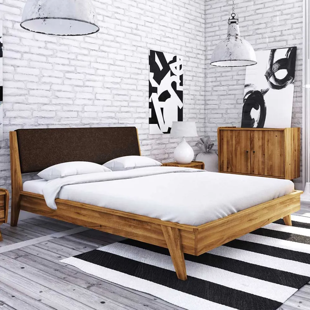 Wohnen Retro Möbel*220cm überlanges Bett im Retro-.Design - Hardus