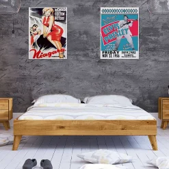 Wohnen 220cm Überlänge Bett ohne Kopfteil - Eavy