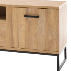 Wohnen Tv & Hifi-Möbel|Tv & Hifi-Möbel*201cm breites Lowboard für TV in Wildeiche - Truvisas