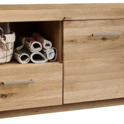 Wohnen 170cm breites TV Board aus geölter Wildeiche - Loitons