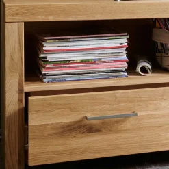 Wohnen 170cm breites TV Board aus geölter Wildeiche - Loitons