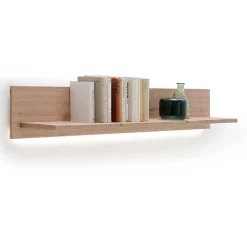 Wohnen 160cm breites Wandboard in Holzoptik Eiche - Nikdus