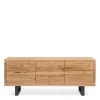 Wohnen 180cm Eiche Sideboard mit U-Gestell - Ventida
