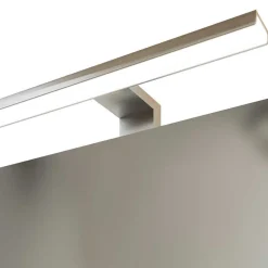 Wohnen Badezimmer Komplett*60cm Gäste WC Waschtisch & LED Spiegel - Livendas (zweiteilig)