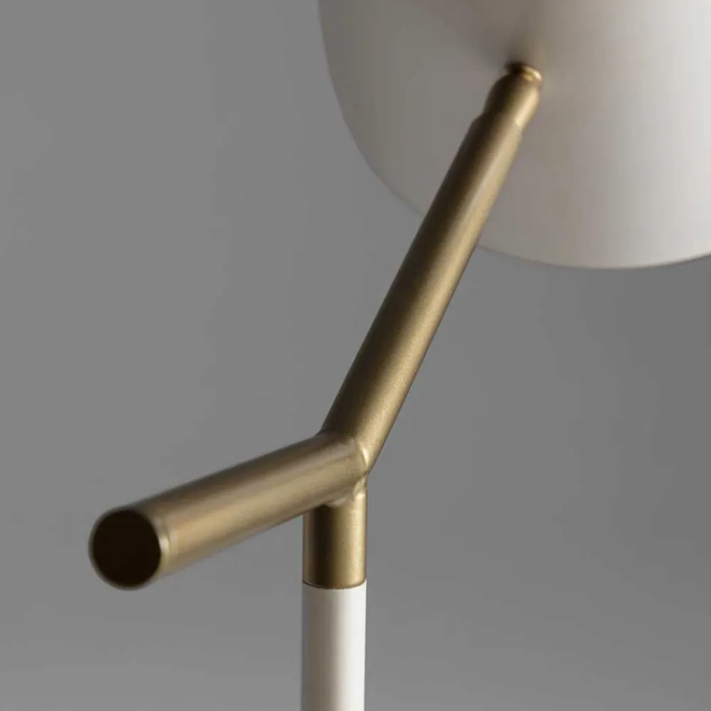 Wohnen 142cm hohe Stehleuchte aus Metall mehrfarbig - Mossin