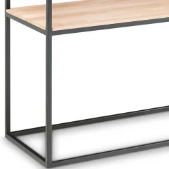 Wohnen Telefontische*90cm hoher Konsolentisch mit zwei Ablagen - Emjara