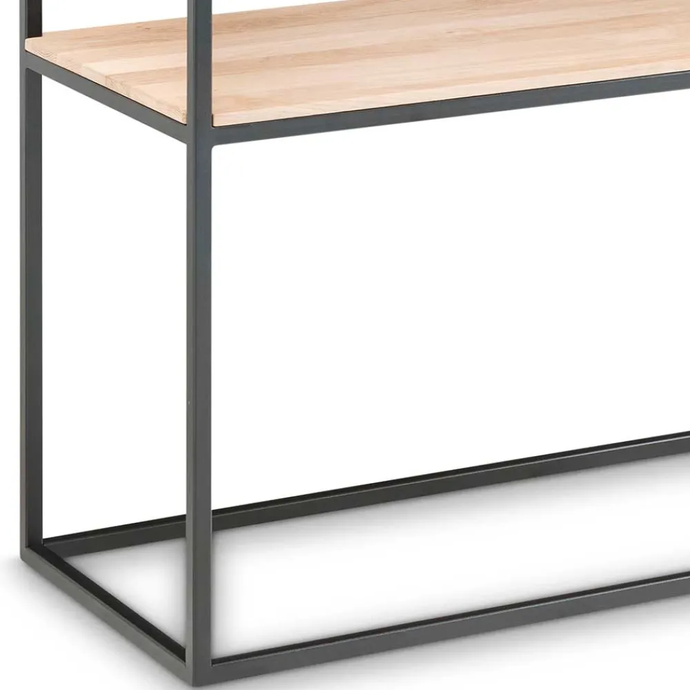 Wohnen Telefontische*90cm hoher Konsolentisch mit zwei Ablagen - Emjara