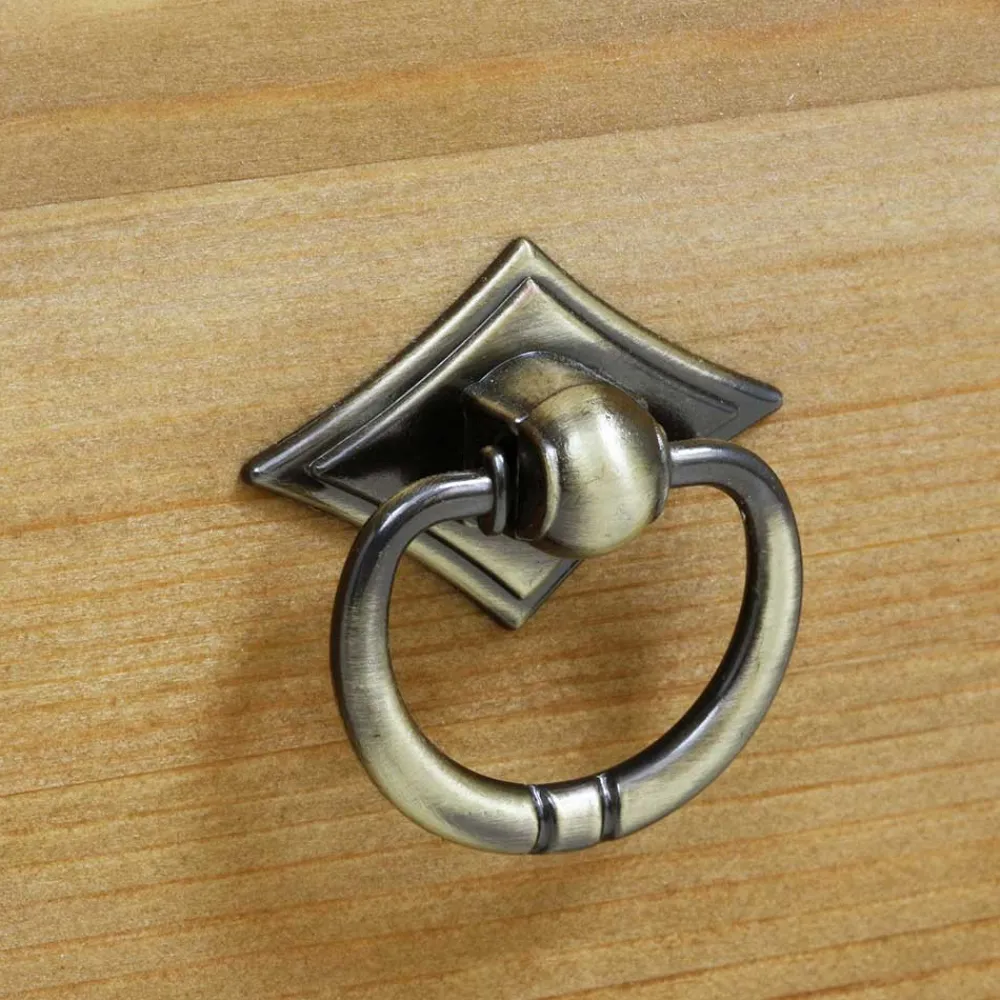 Wohnen Esszimmer-Vitrinen*178cm hohes Kiefernholz Regal mit 4 Fächern - Vinidad