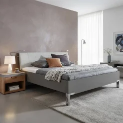 Wohnen Braune Möbel|Graue Möbel*160cm oder 180cm Doppelbett in 4 Längen - Ocavado