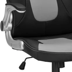 Wohnen Computerstuhl in Schwarz mit Grau - Frunz