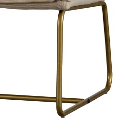 Wohnen Retro Möbel|Sessel & Hocker*Cord Wohnzimmerstuhl in Beige - Velsamos