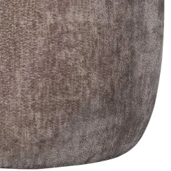 Wohnen Couchhocker in Taupe Chenille - Fridelia