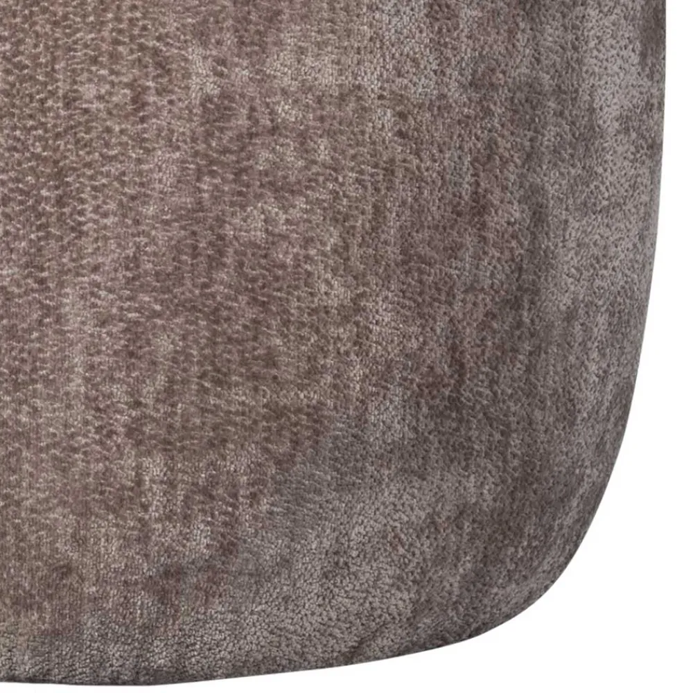 Wohnen Couchhocker in Taupe Chenille - Fridelia