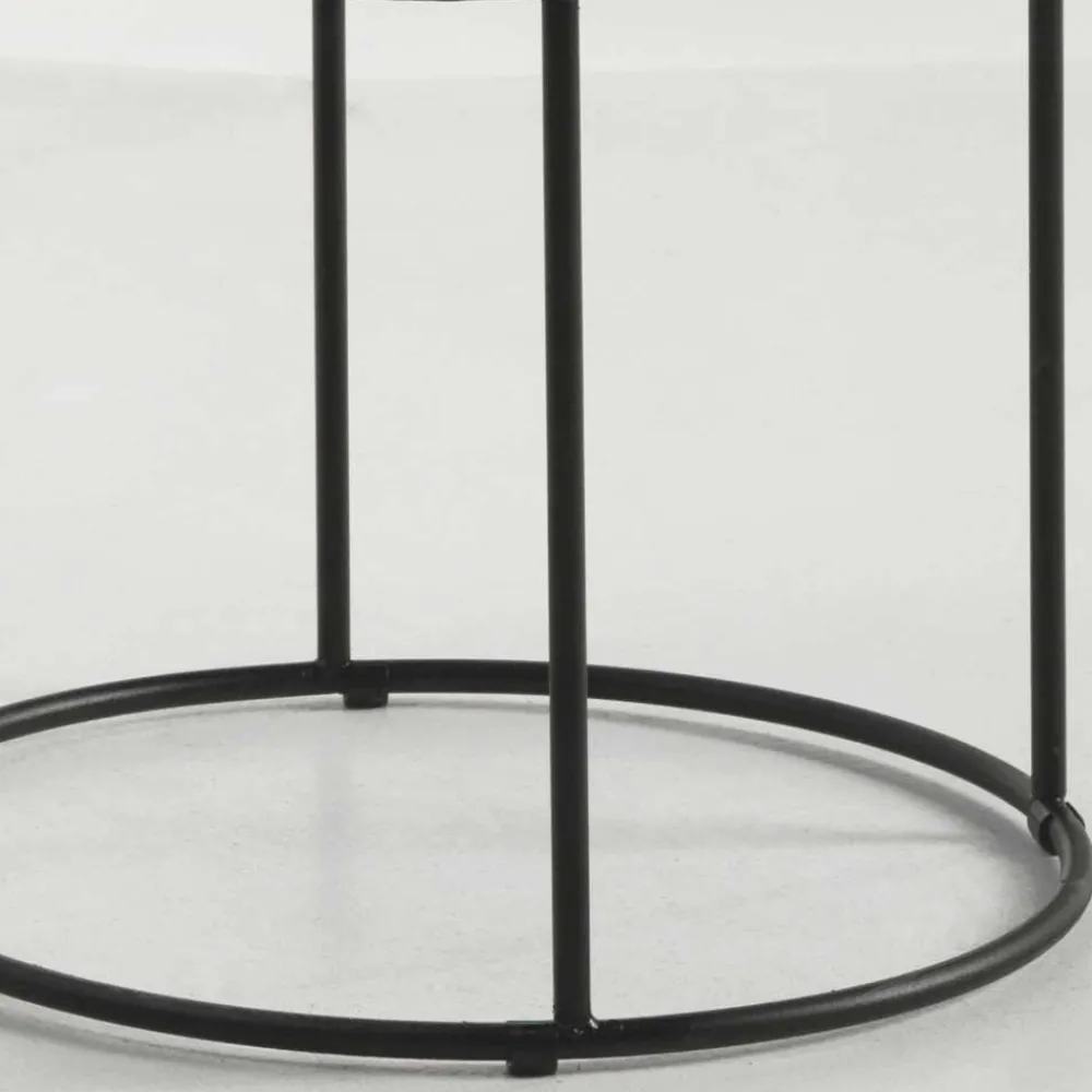 Wohnen Glasmöbel|Küchentische*Couchtisch in Blau Strukturglas - Neive