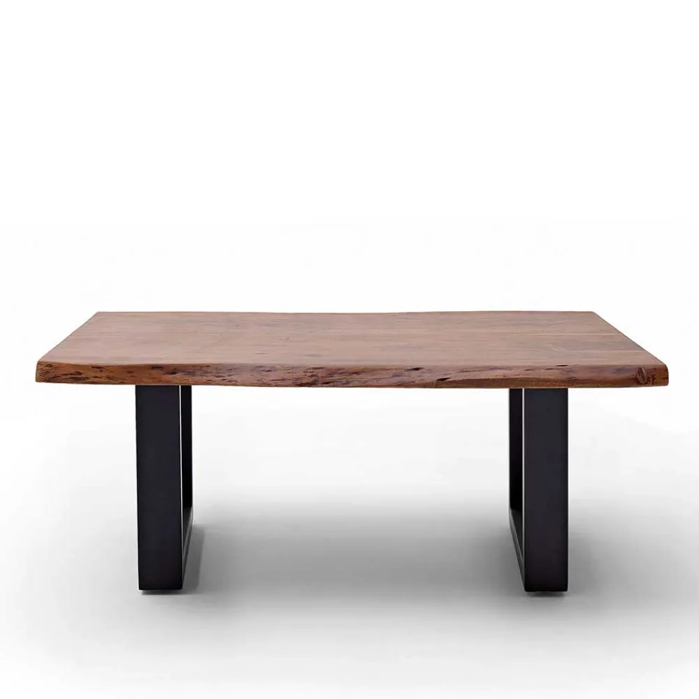 Wohnen Couchtisch in Walnussfarben Akazienholz - Paytons