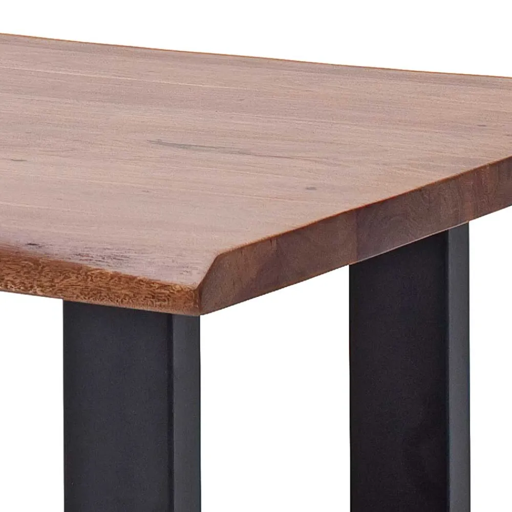 Wohnen Couchtisch in Walnussfarben Akazienholz - Paytons