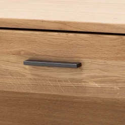 Wohnen Couchtisch mit Säulenfuß und Schublade - Crupean