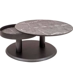 Wohnen Designermöbel*Couchtisch mit zwei Platten verdrehbar - Lachea