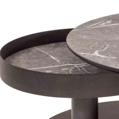 Wohnen Designermöbel*Couchtisch mit zwei Platten verdrehbar - Lachea