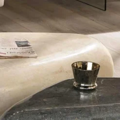 Wohnen Designermöbel*Couchtisch Romina aus Stein