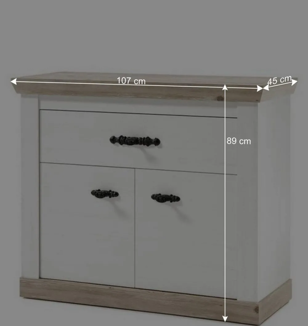 Wohnen Country Flur Garderobe & Möbel Set - Nedita (fünfteilig)