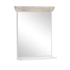 Wohnen Country Style Badspiegel mit Ablage - Doules