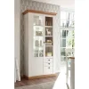 Wohnen Country Style Vitrinenschrank zweifarbig - Diatara