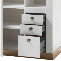 Wohnen Country Style Vitrinenschrank zweifarbig - Diatara