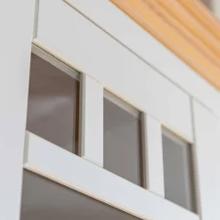 Wohnen Country Style Vitrinenschrank 90x190x45 cm - Vitablo