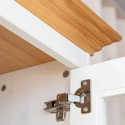 Wohnen Country Style Vitrinenschrank 90x190x45 cm - Vitablo