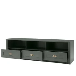 Wohnen Glasmöbel|Wohnzimmerschränke*Country TV Board & Möbel Set - Niestov (dreiteilig)