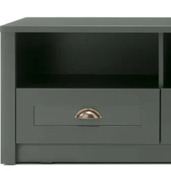 Wohnen Glasmöbel|Wohnzimmerschränke*Country TV Board & Möbel Set - Niestov (dreiteilig)