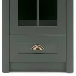 Wohnen Glasmöbel|Wohnzimmerschränke*Country TV Board & Möbel Set - Niestov (dreiteilig)