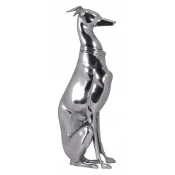 Wohnen Figuren Und Skulpturen*Dekofigur Windhund aus Aluminium - Envitzia