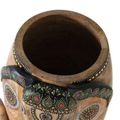 Wohnen Dekorative Orient Truhe mit Elefanten Kopf - Santjana