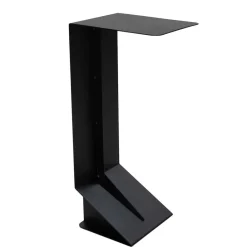 Wohnen Telefontische*Design Anstelltisch aus schwarzem Stahl - Asta