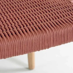 Wohnen Design Armlehnenstühle mit Geflechtsitz - Renero (4er Set)