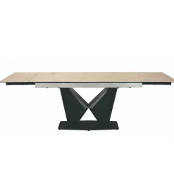 Wohnen Design Ausziehtisch mit X-Säulengestell - Katell