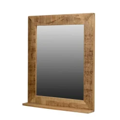 Wohnen Design Badmöbel aus Massivholz - Indri (vierteilig)