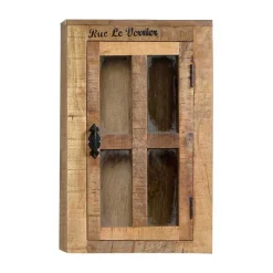 Wohnen Design Badmöbel aus Massivholz - Indri (vierteilig)